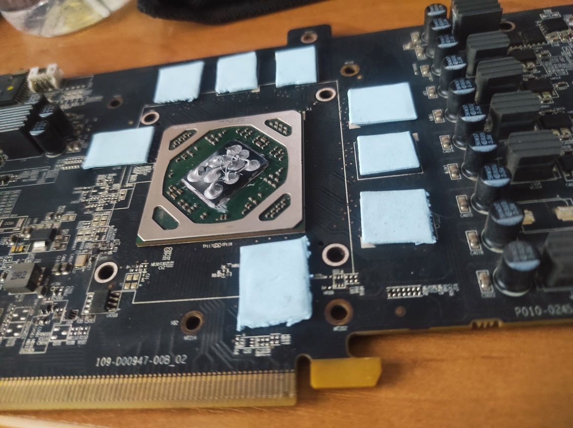 Відеокарта Sapphire Nitro RX 480 8g AMD Radeon повністю обслужена тест