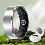 Smart Ring Fitness Tracker krokomierz YD LIFE srebrny rozmiar #10