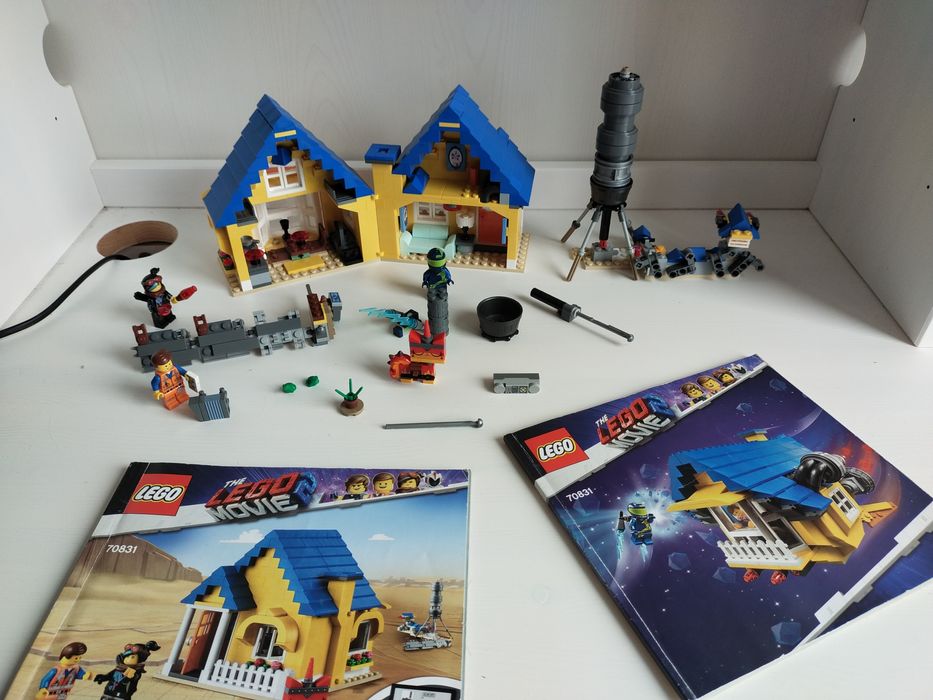 LEGO Movie 2 klocki Dom Emmeta Rakieta ratunkowa 70831