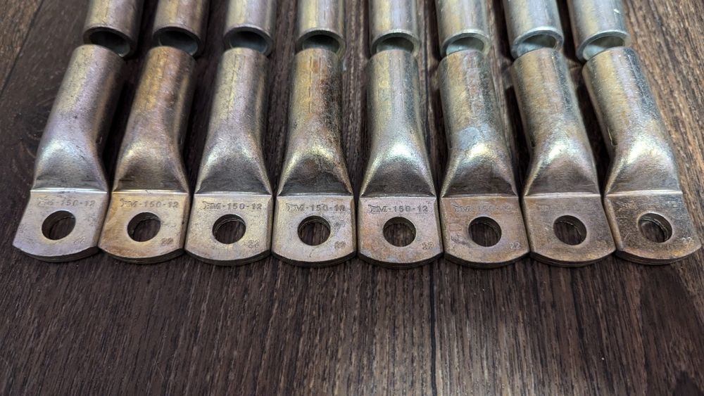 Наконечники медные луженые удлиненные 150мм BM GROUP 83349