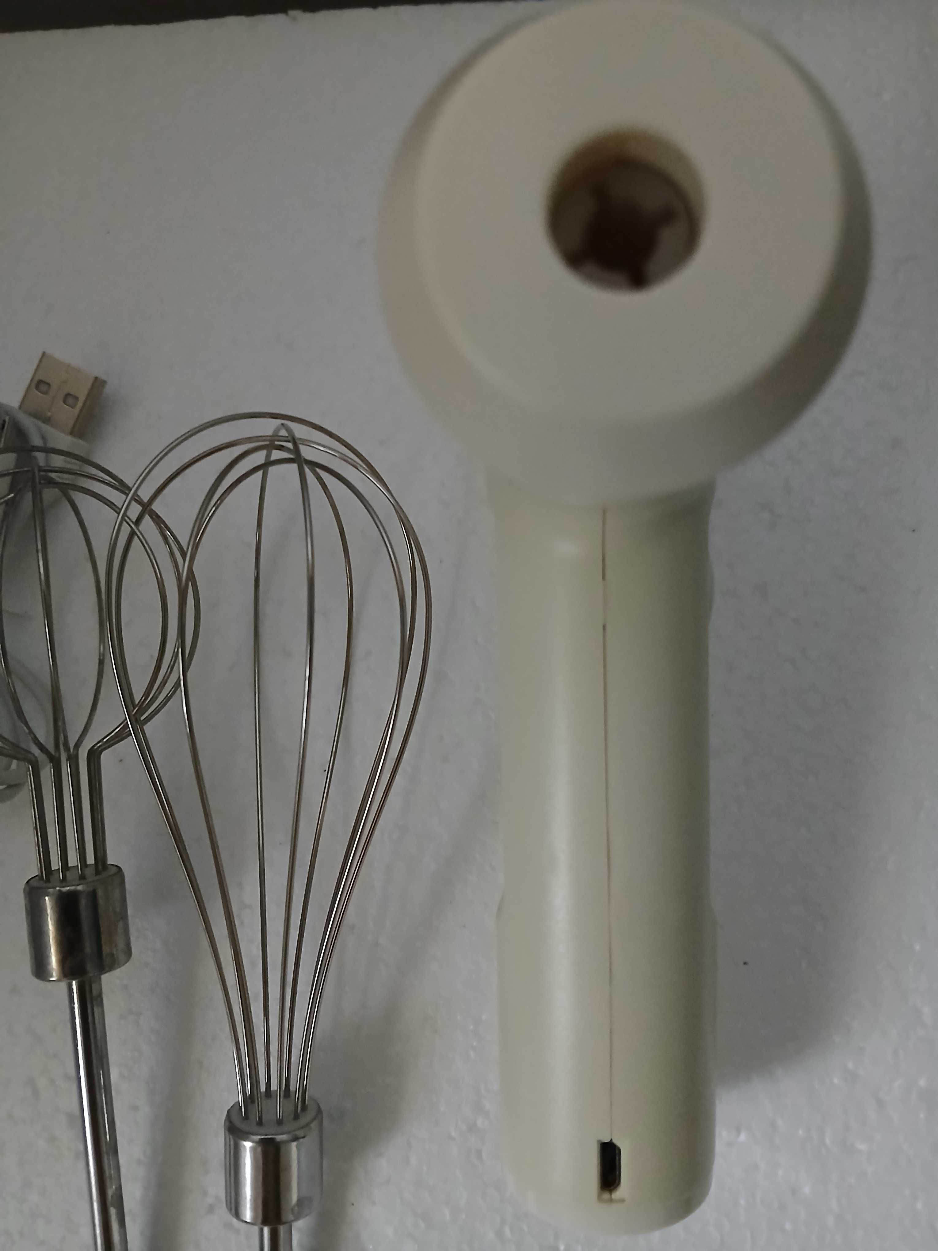 Mikser ręczny mini usb ubijanie jajek naleśniki koktajle szejki