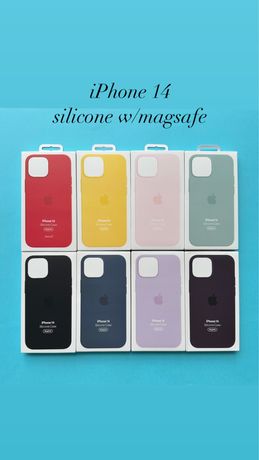 Apple capas Silicone Magsafe iPhone 14/14plus/14pro/14 pro max
