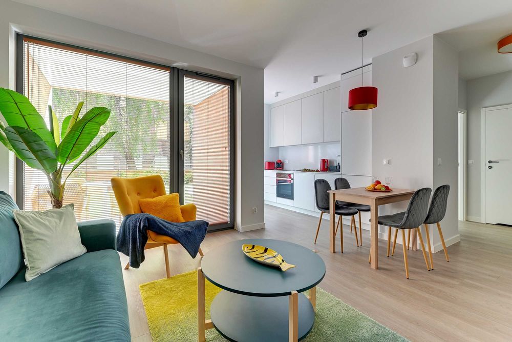 Pełne życia mieszkanie z ogrodem – w Centrum Gdańska [F03]