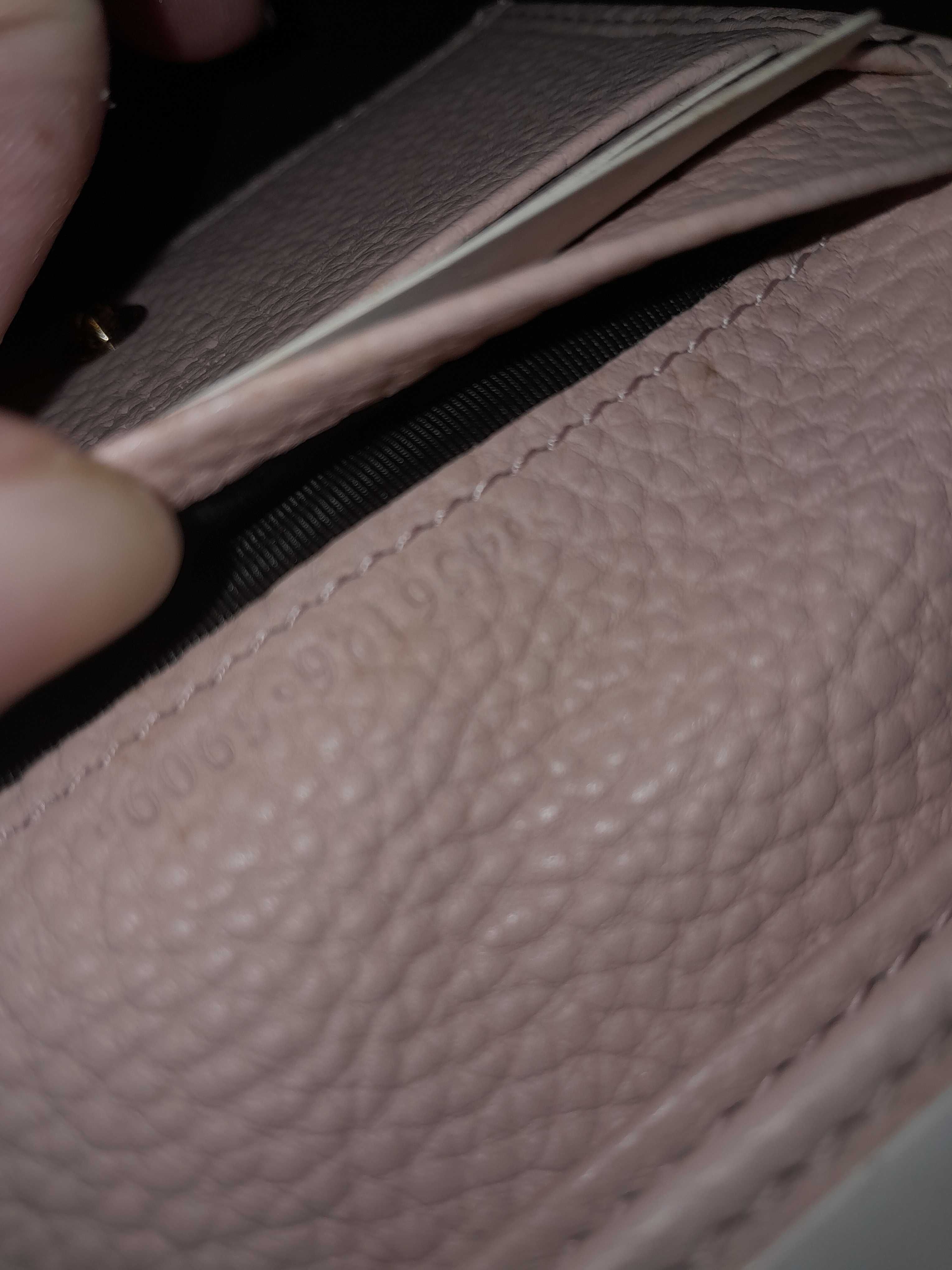 Gucci mammut card holder pink original