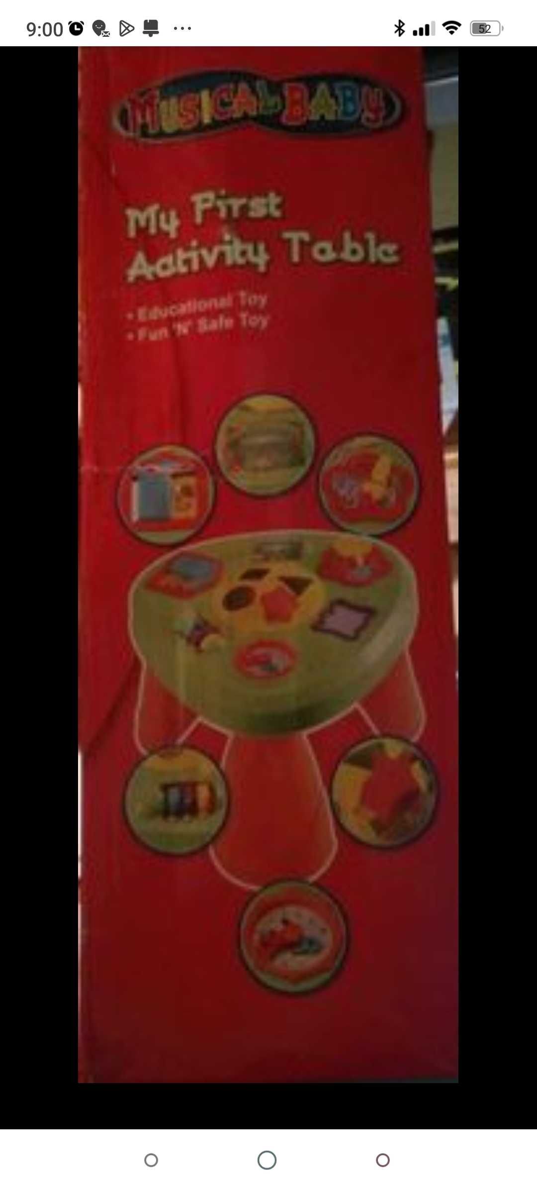 Mesa de Atividades