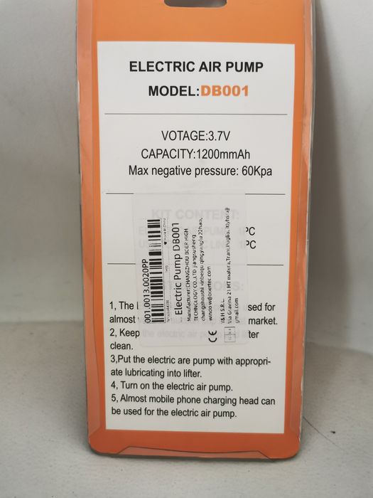 Pompka elektryczna do przyssawki