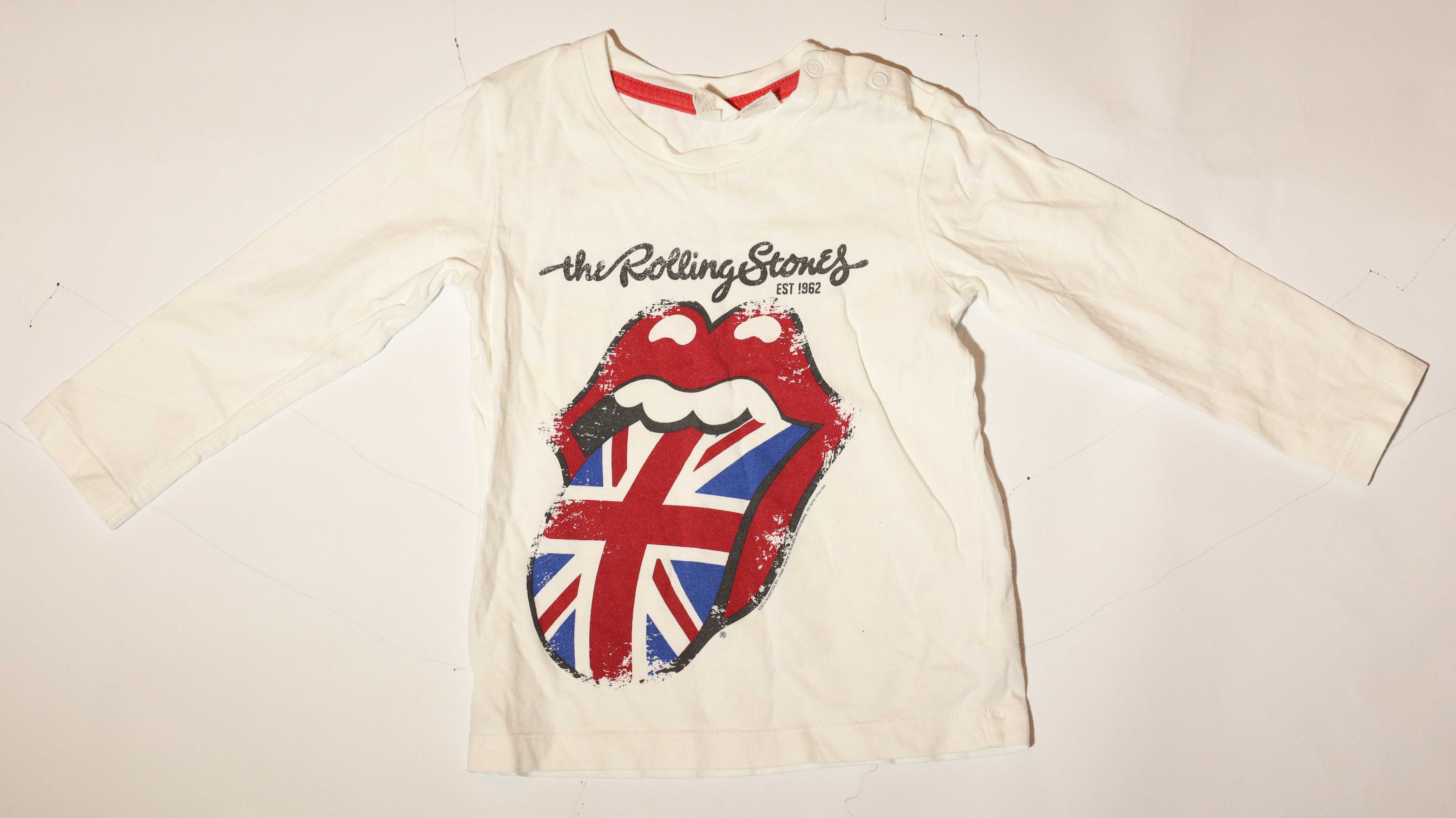Cienka bluzka The Rolling Stones rozmiar 86