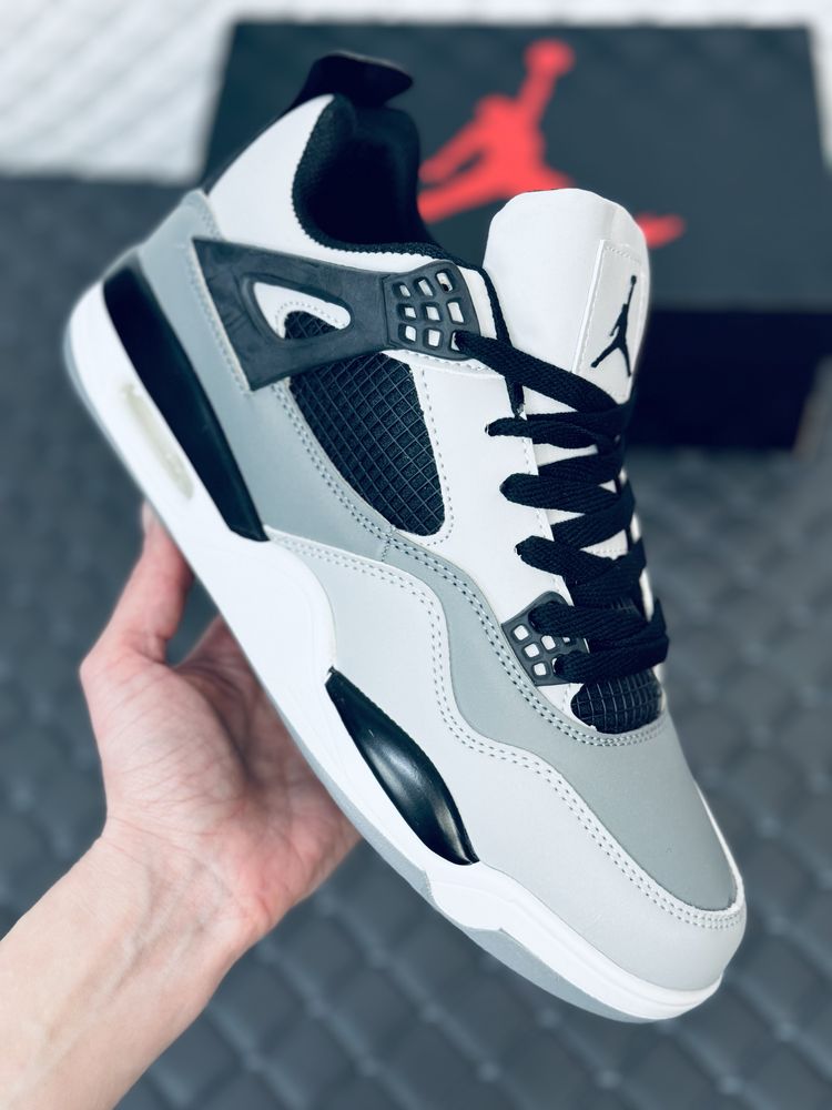 Nike Air Retro Jordan 4 grey кроссовки мужские Найк Джордан 4