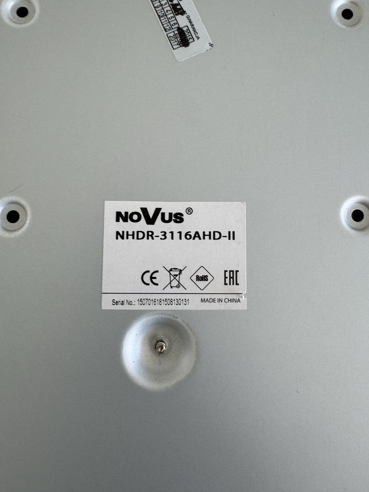 Rejestrator Novus NHDR 3116 AHD ll - 16 kanałowy - monitoring