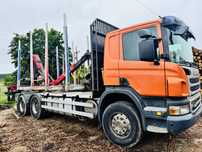 Scania P420 , 6x4 ,  2012r. Do drzewa , do drewna