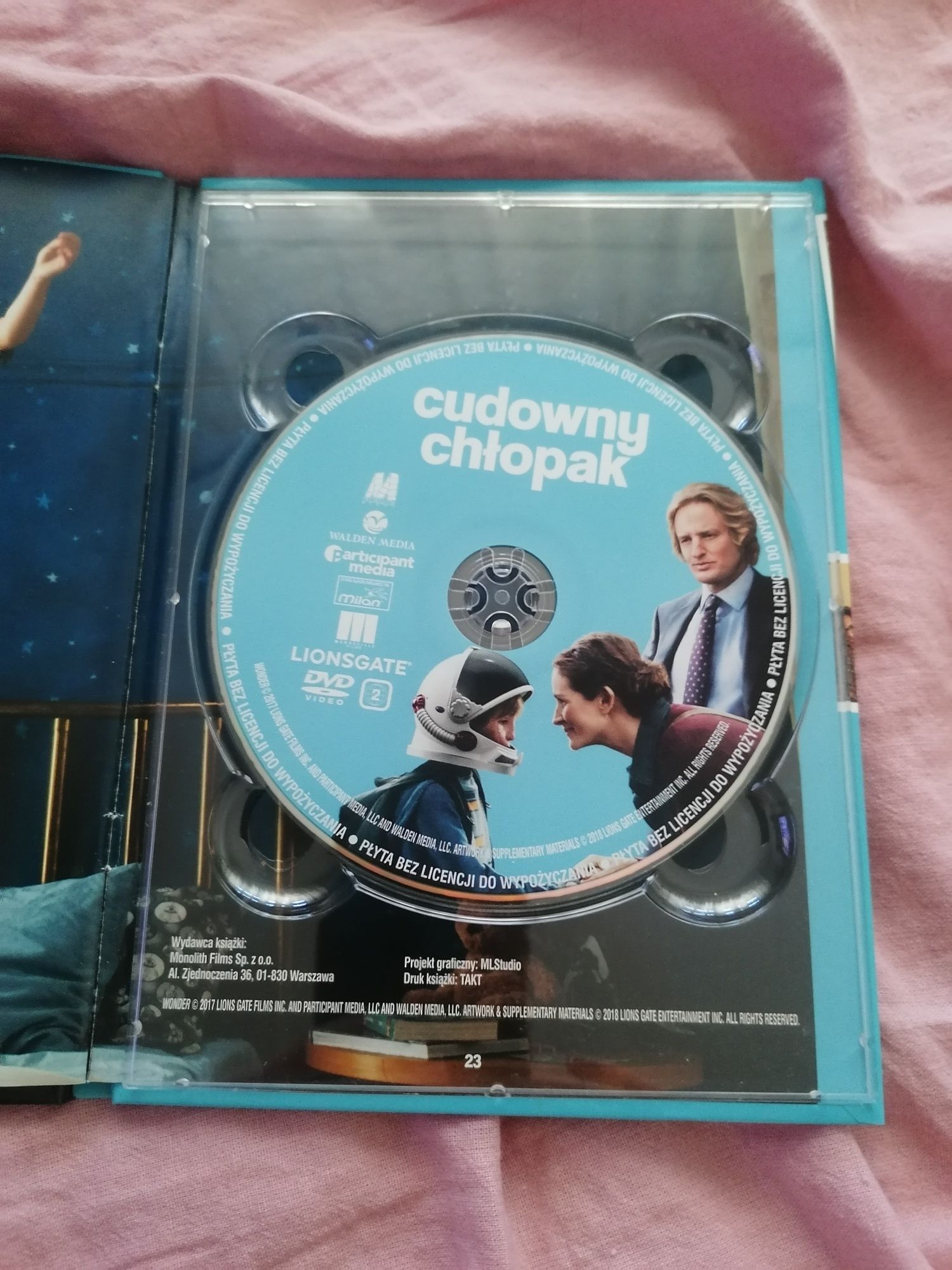 Film DVD cudowny chłopak