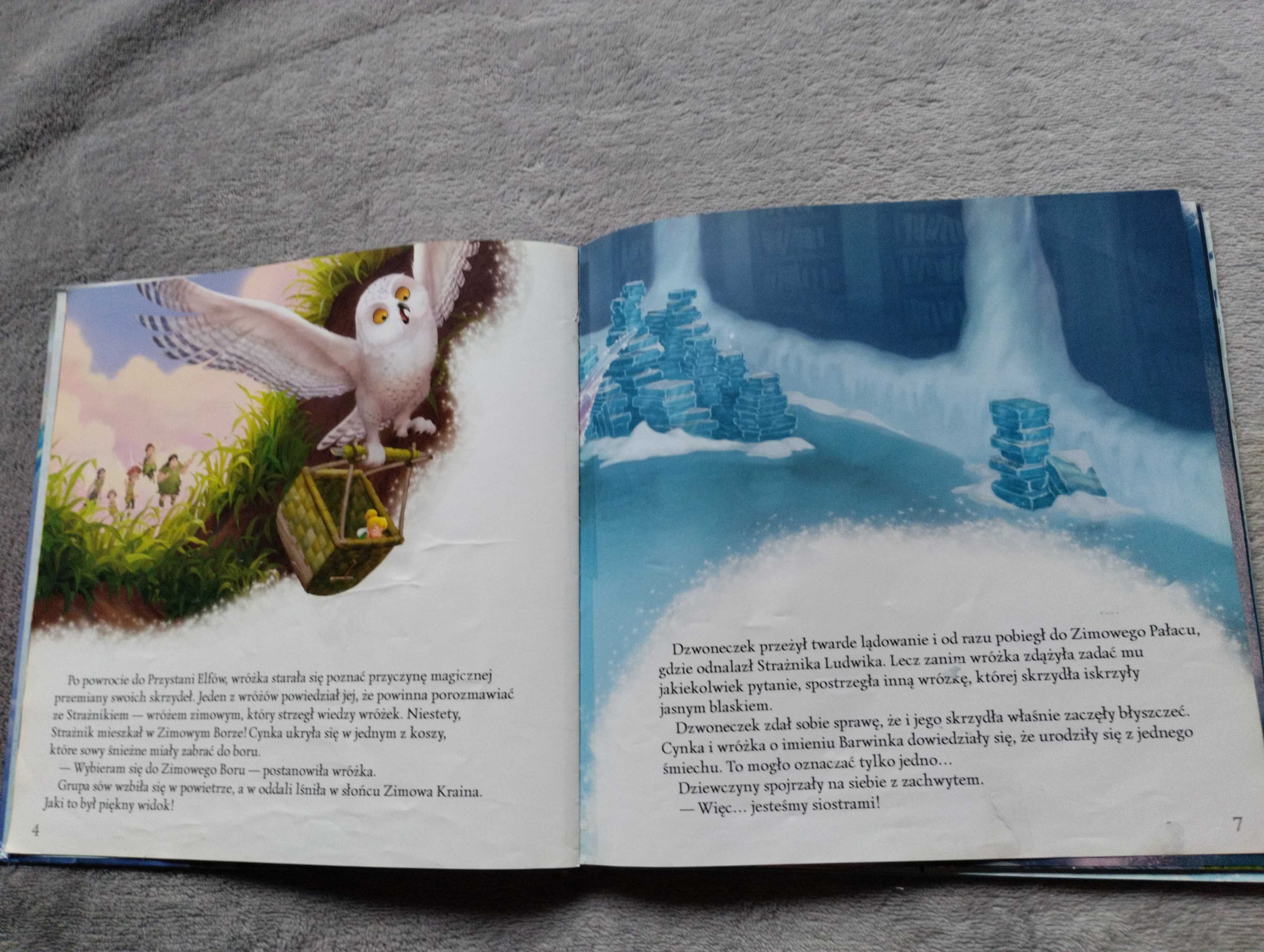 Dzwoneczek i sekret magicznych skrzydeł,płyta,książka,czytaj i słuchaj