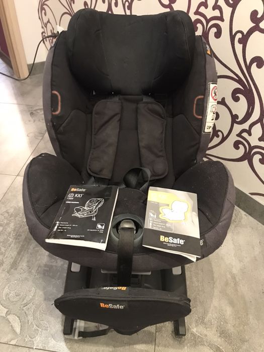 Fotelik samochodowy Be safe izi Kids i-size + lusterko