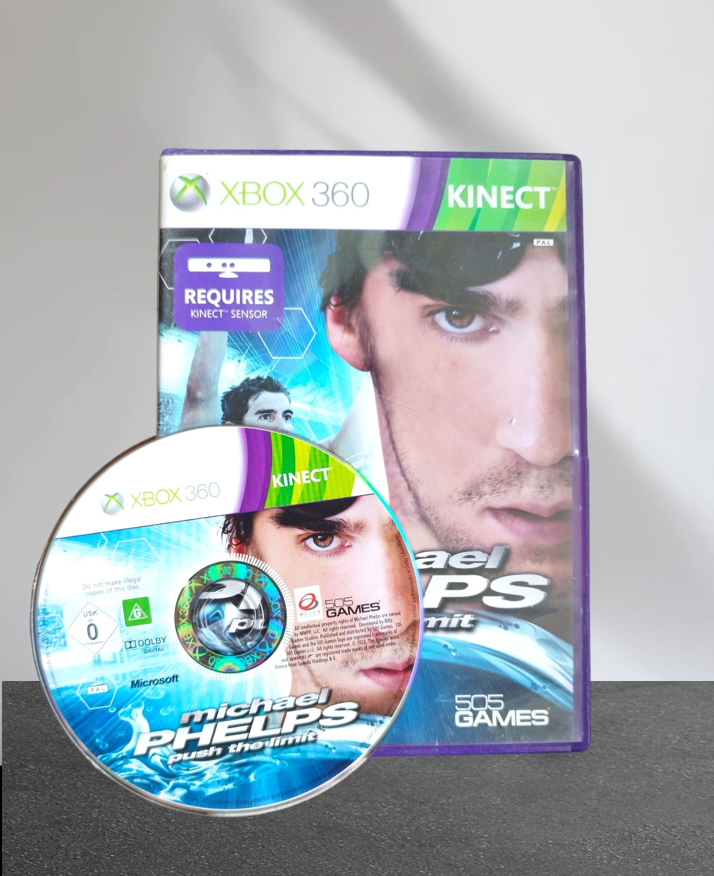 Kinect Michael Phelps Xbox 360