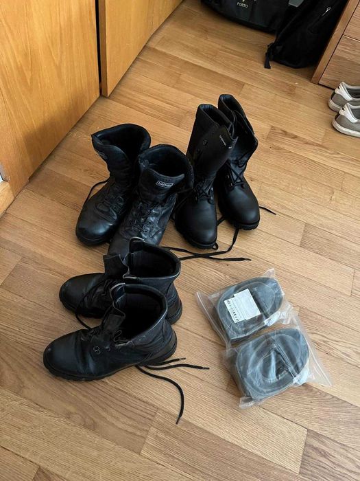 Botas + cintos impecáveis