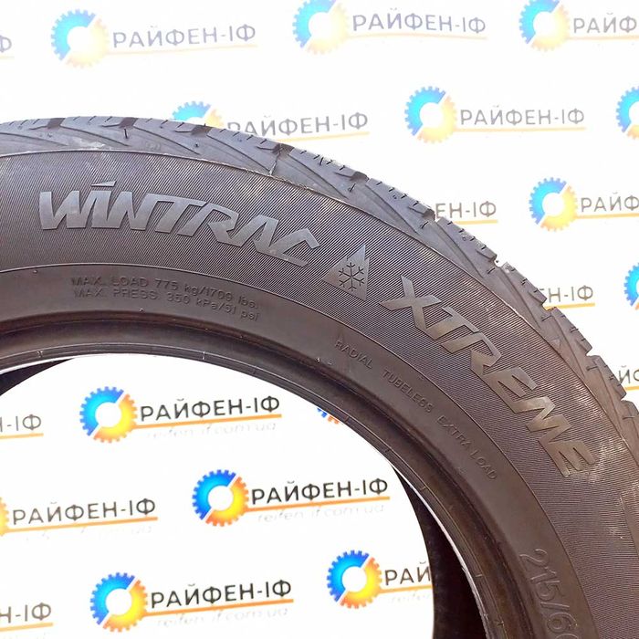 215/60 R16 Vredestein Wintrac Xtreme б/у шини 2шт * 2407132