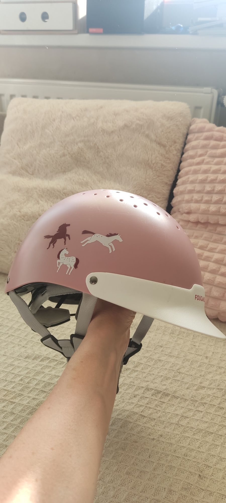 Kask jeździecki Fouganza XS