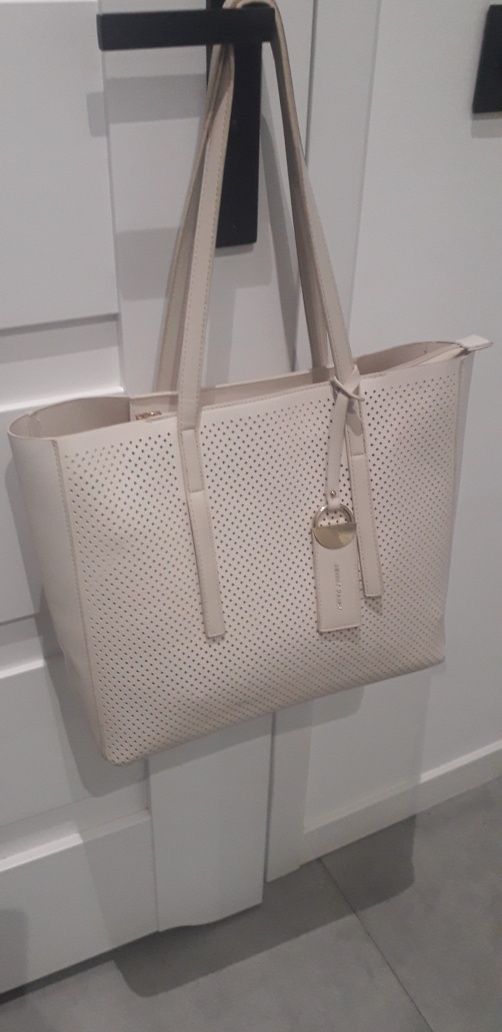 Jenny Fairy Ażurowa Torebka Shopper Tote Nowa