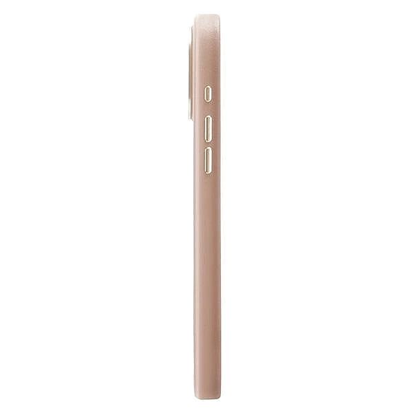 Etui Uniq Coehl Muse Magnetic Charging do iPhone 15 Pro - beżowe