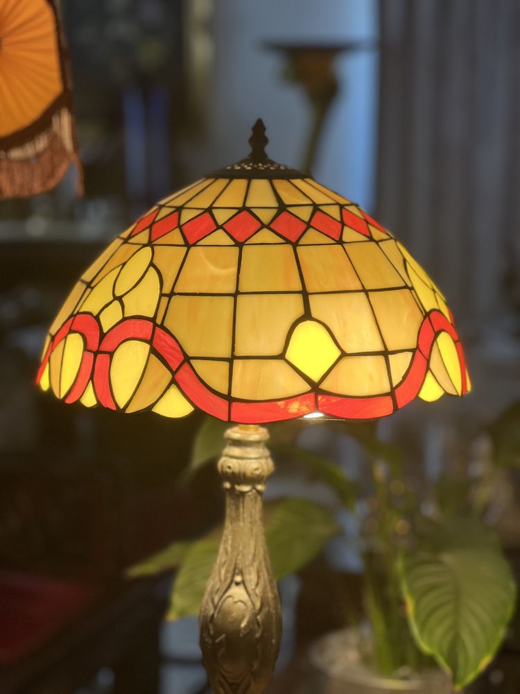 Lampa stojaca tiffany