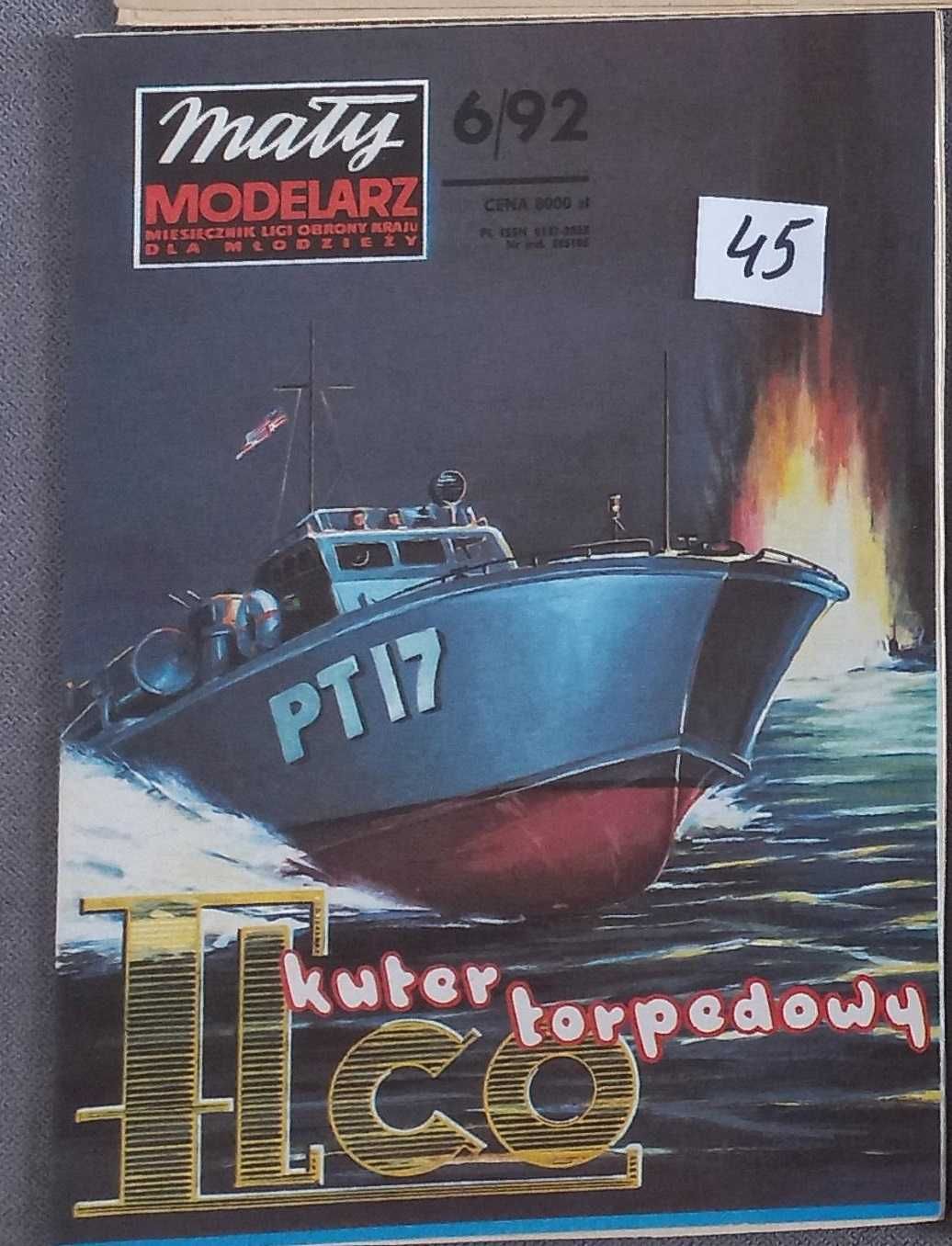 Mały Modelarz 6/1992 Kuter Torpedowy Elco