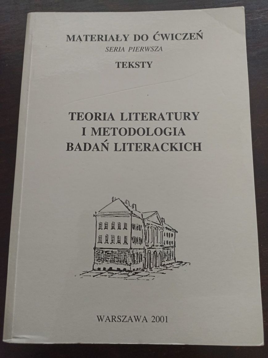 ,,Teoria literatury i metodologia badań literackich"
