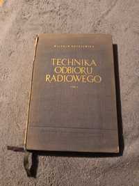 Książka,,Technika odbioru radiowego tom.1"