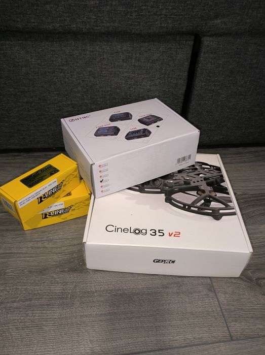 FPV Cinelog 35 + Зарядка + 2аккумулятора КОМПЛЕКТ
