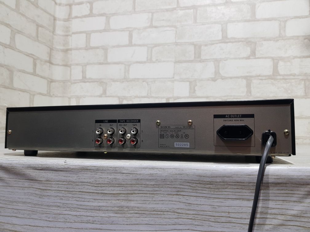 Еквалайзер SONY SEQ 120, 7 смуг, б/у з Німеччини