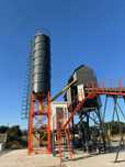 Betoniarnia 54-72m3/h, silos na cement, bunkier dozujący chemikalia