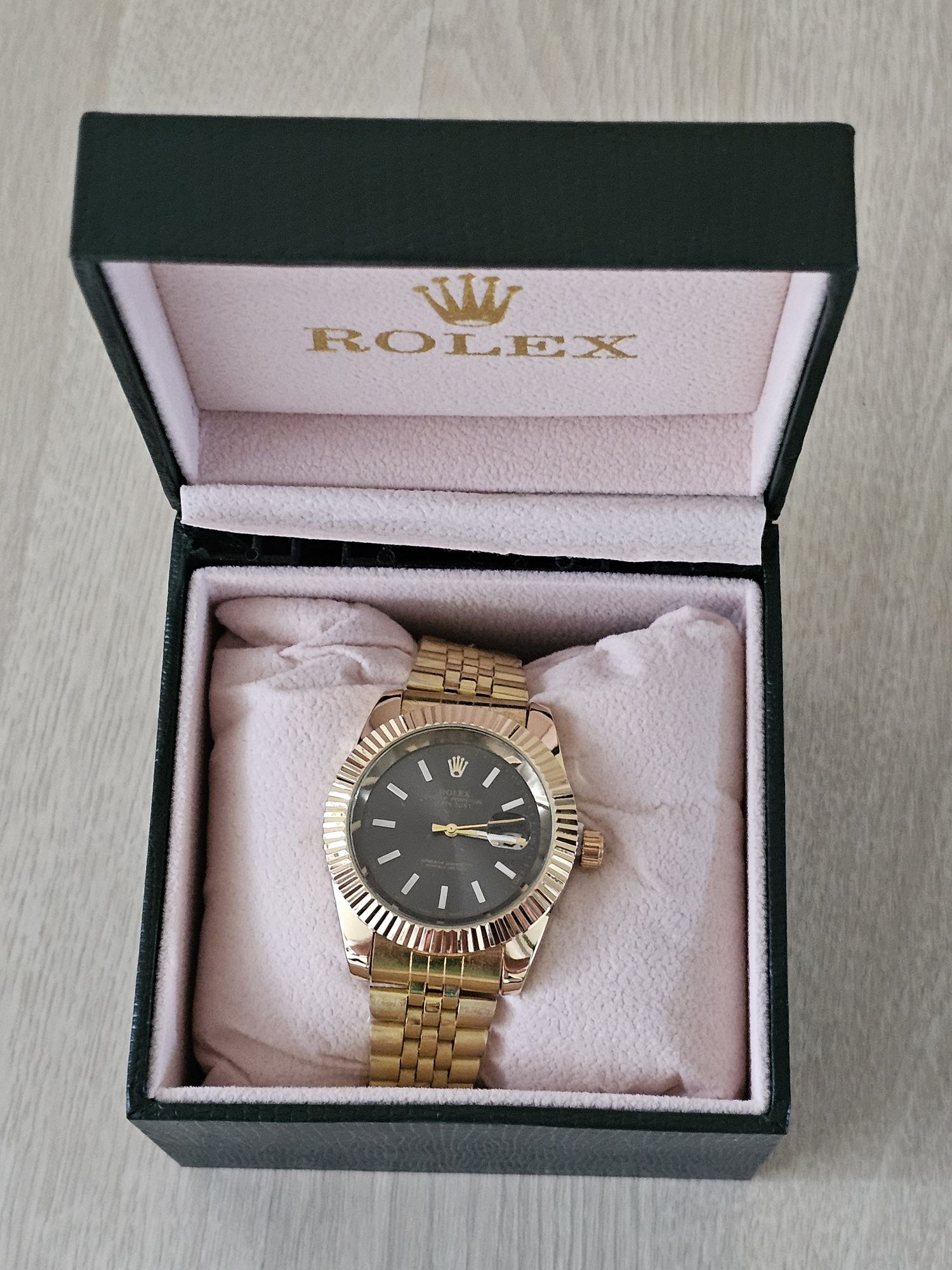 nowy zegarek męski Rolex złoty
