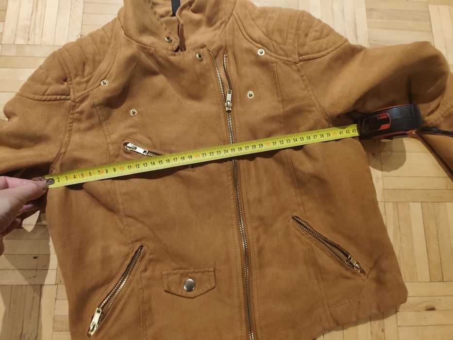 Kurtka ramoneska musztarda camel M 38