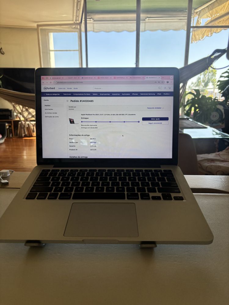 MacBook Pro 13” (2015) – 8GB RAM / 256GB SSD – Estado Excelente