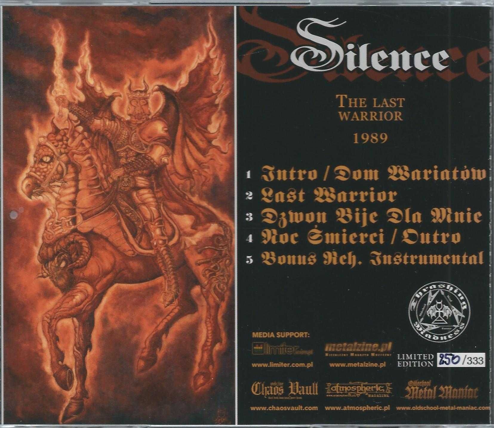 CD Silence - The Last Warrior (2014)