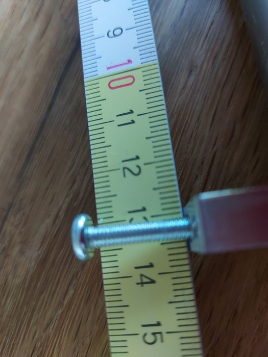 Uchwyty do szafek metalowe, szczotkowane kolo szampana