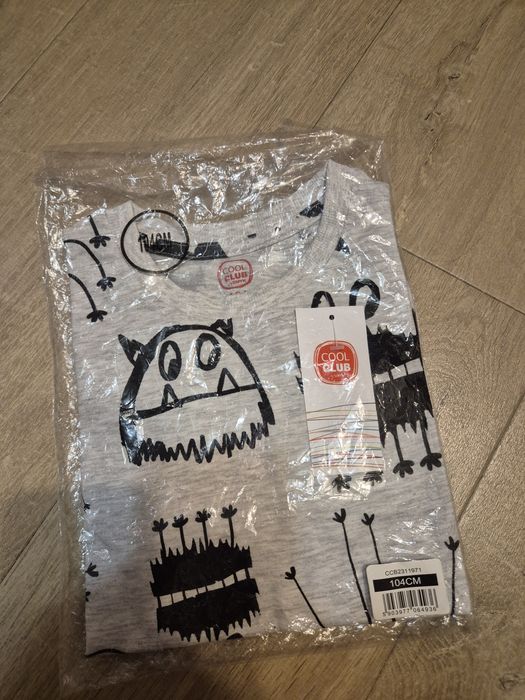 Bluzka roz 104 z długim rękawem Smyk CoolClub