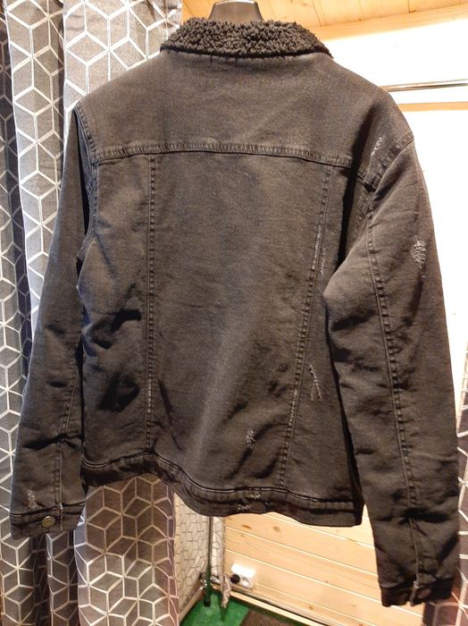 Kurtka jeansowa ocieplana