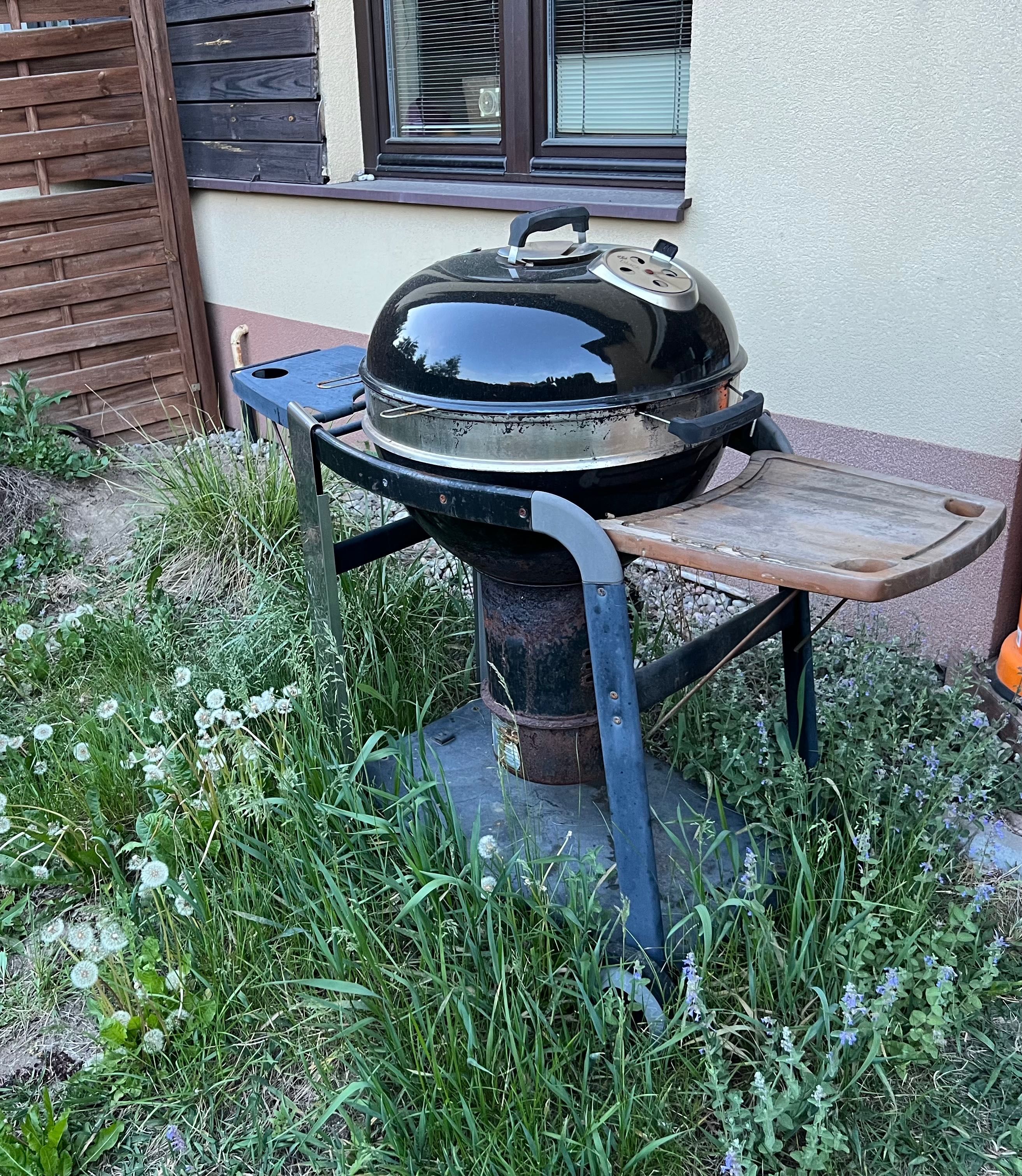 Duży grill kulisty węglowy 60cm LANDMANN Black Pearl Warszawa dowóz