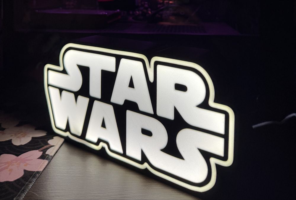 Lampka LED Star Wars USB dekoracyjna do pokoju gaming setup light