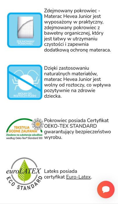 Drewniane, białe łóżko ze stelażem i materacem dla dziecka 180×80