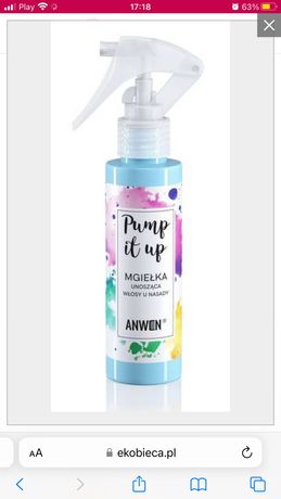 Spray pump it up Anwen