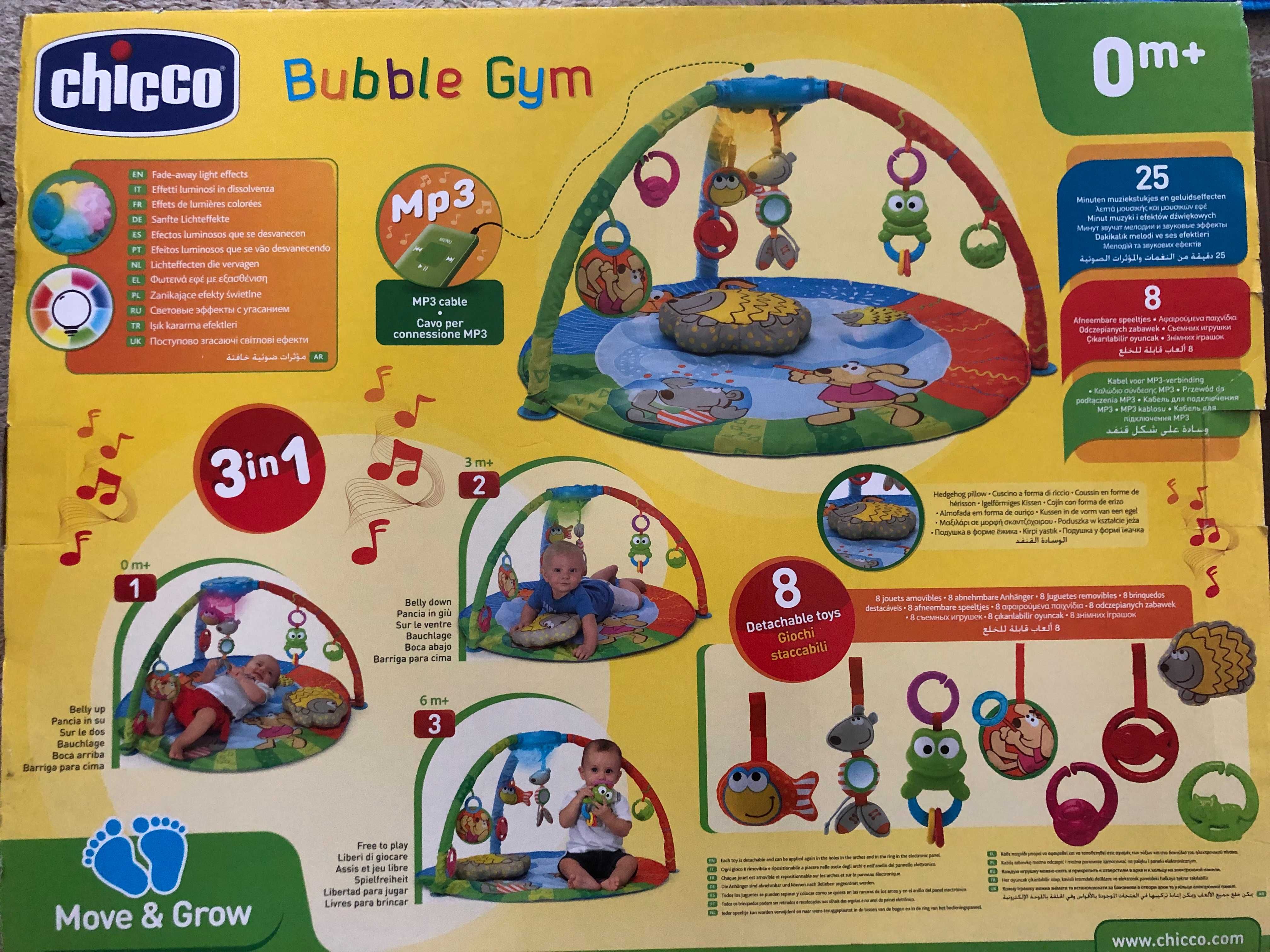 Tapete de atividades para bebé Chicco