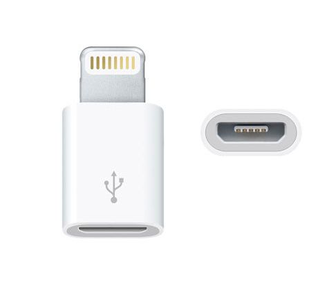 Adaptador Lightning para Micro USB
