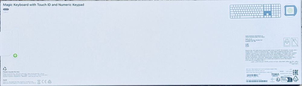 Apple Magic Keyboard com Touch ID/Impressão Digital e Teclado Numérico
