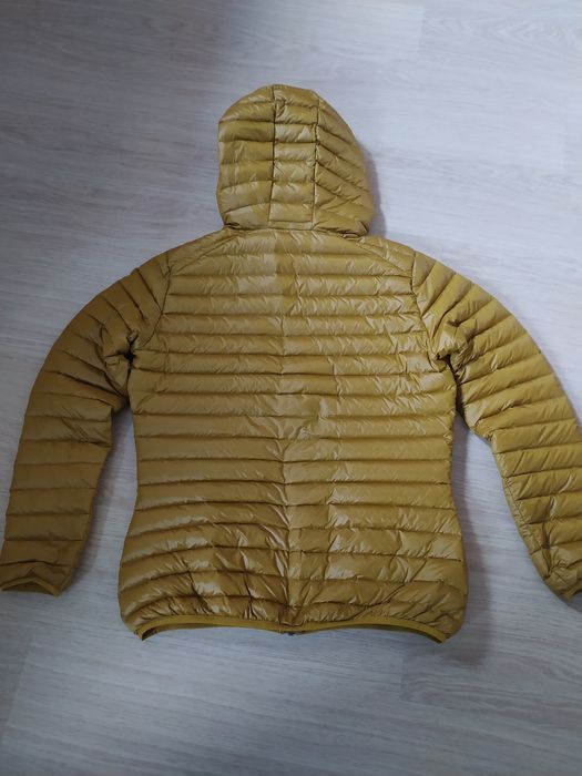 Kurtka puchowa damska Alpinus Reykjavik L miodowa, stan idealny