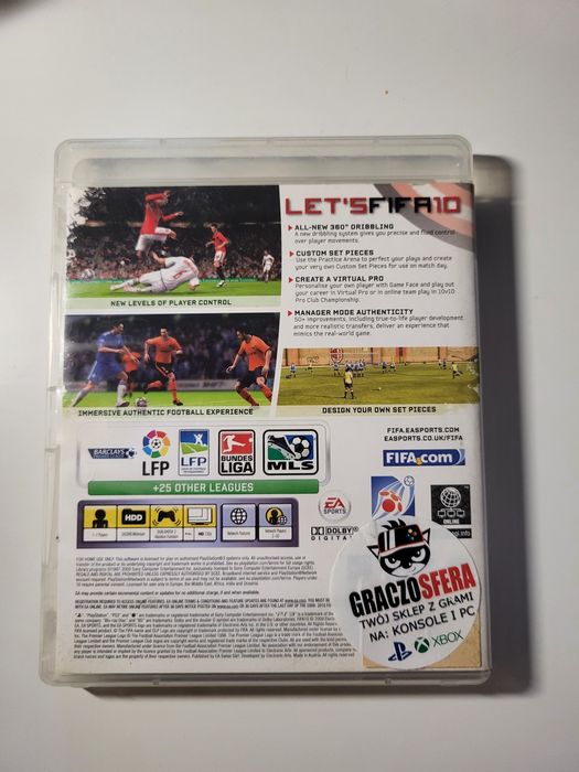 Gra Fifa 10 PS3 stan dobry