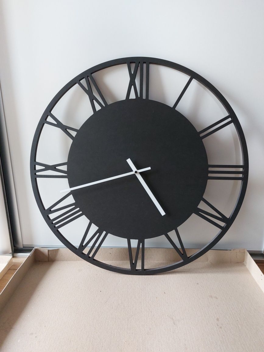 Zegar ścienny loft 60 cm