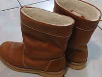 Buty skórzane Rieker trzewiki kozaki