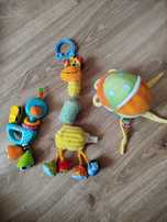 Zestaw zabawek Fisher Price ptaszek żyrafa piłka