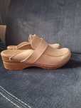 Buty Sanita 38 chodaki drewniaki beżowe